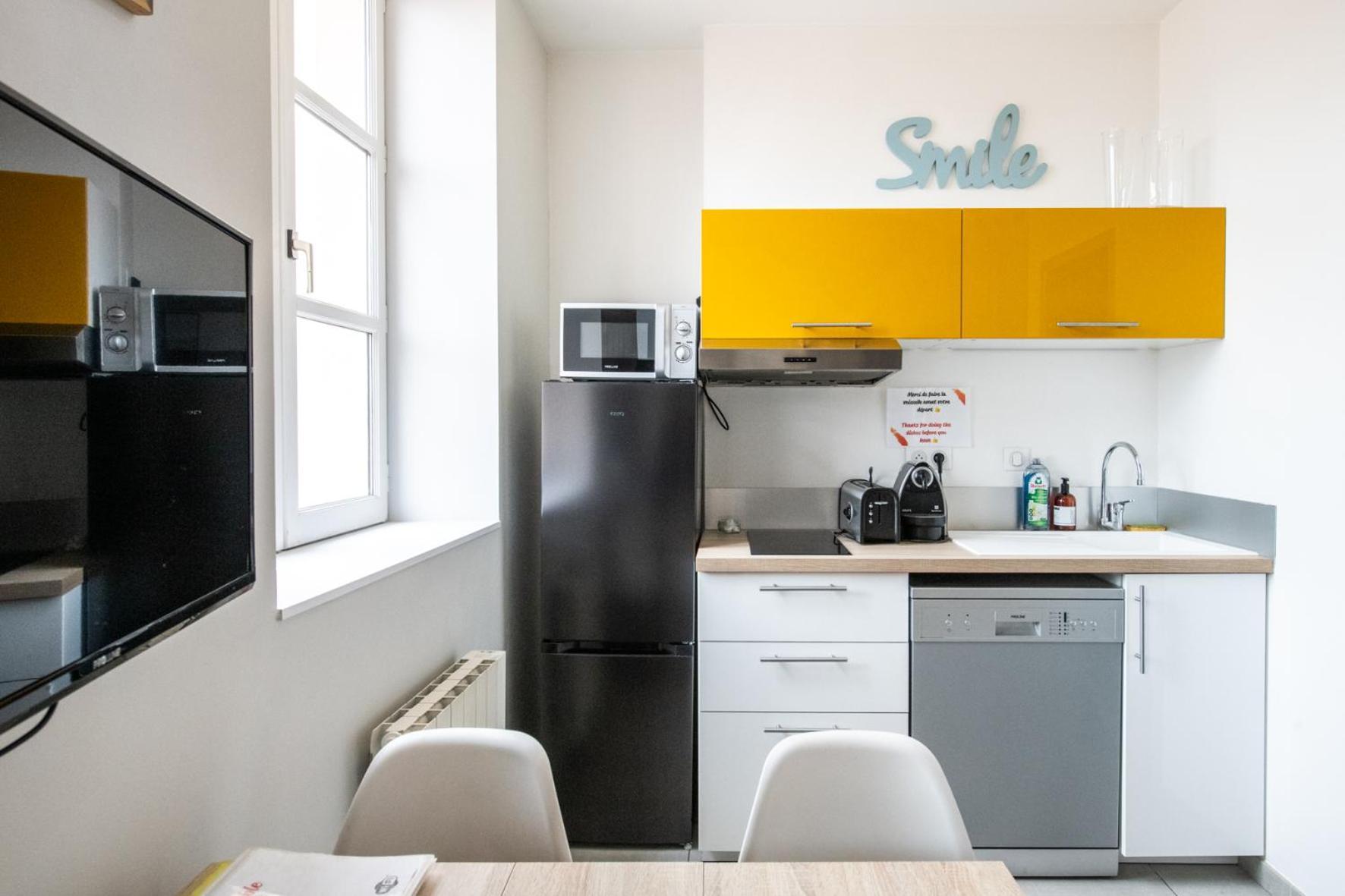 Duplex Scandinave A Cosy Et Calme - Lyon Part-Dieu ภายนอก รูปภาพ